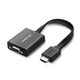 Адаптер UGREEN MM103 HDMI to VGA + 3.5mm + micro-USB Power Port Converter Black (40248) - зображення 1