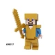 Набір Майнкрафт фігурок 8 шт героїв гри Minecraft зі зброєю та аксесуарами (KY48T) - зображення 3
