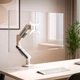 Настільне кріплення для монітора Mealux ARM-11 White / Grey - зображення 2