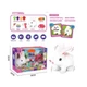 Улюбленець "Кролик" Plush Pet 065-1 A на батарейках, ходить, рухає головою та хвостом, відтворює характерні звуки, миска для їжі, фен, аксесуари - зображення 2