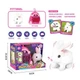 Улюбленець LK 001 A “Кролик” Plush Pet на батарейках, звук, рух лапками, головою і хвостиком, стетоскоп, з переноской - изображение 6