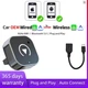 Адаптер беспроводной для Apple CarPlay и Android Auto 2in1 USB WIFI5 Bluetooth 5.0 С переходниками - изображение 2