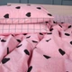 Наволочка MirSon 17-0839 Hearts & Grid Бязь 40х60 см (2200011632995) - зображення 2
