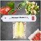 Вакууматор UKC Кухонний для продуктів Автоматичний вакуумний пакувальник Білий (65927) - зображення 4