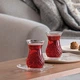 Стаканы армуды с блюдцами 170 мл набор 6 шт TIMELESS 96992 Pasabahce - изображение 1