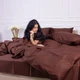 Наволочка MirSon Satin Premium 0211 Cacao 70 x 70 см (2200000673312) - зображення 8