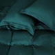 Простынь на резинке MirSon Tencel №07 Emerald 200 х 220 см (2200009371325) - изображение 1
