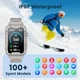Смарт-часы мужские Motsfit Smartwatch88 IP67 для Android iPhone шагомер / монитор сердечного ритма / измерение давления - изображение 3