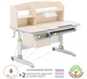Дитячий стіл ErgoKids Romana MG Multicolor Клен (Evo-70 MG/MC) - зображення 3