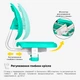 Комплект Evo-kids Evo-06 Ergo Green (парта + стілець) Зелений (Evo-06 Ergo Z) - зображення 5