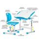 Комплект Evo-kids (стіл+стілець) Evo-05 Ergo Blue (арт. Evo-05 Ergo BL) - изображение 2