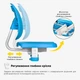 Комплект Evo-kids (стіл+стілець) Evo-05 Ergo Blue (арт. Evo-05 Ergo BL) - изображение 4