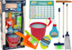 Zestaw do sprzątania LEAN Toys 11 elementów 10510 (5904665993507) - obraz 2