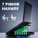 Подставка для ноутбука с активным охлаждением 2 USB White MLT S22P3X - изображение 3