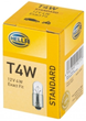 Zestaw żarówek samochodowych Hella Standard T4W 4 W 12 V 10 szt (8GP002067121) - obraz 1