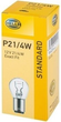 Zestaw żarówek samochodowych Magneti Marelli Standard P21/4W 12 V 10 szt (P21 4W 12V) - obraz 1