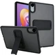 Захисний чохол Deexe Crystal Kickstand для Xiaomi Redmi Pad 2 - Black - зображення 1