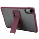 Защитный чехол Deexe Crystal Kickstand для Xiaomi Redmi Pad 2 - Wine Red - изображение 2