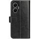 Класичний чохол-книжка Deexe Wallet Style для Xiaomi Poco F7 - Black - зображення 3