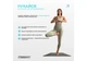 Міні килимок (йогапад) каучуковий EasyFit Yoga Pad 60×40 см для йоги та фітнесу EF-1932 Чорний - зображення 6