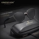 Женские солнцезащитные очки KINGSEVEN 1739 Black Gray - изображение 2
