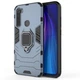 Чехол Iron Ring для Xiaomi Redmi Note 8 противоударный бампер с подставкой кольцом Dark-Blue - изображение 5