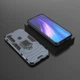 Чехол Iron Ring для Xiaomi Redmi Note 8T противоударный бампер с подставкой кольцом Dark-Blue - изображение 5
