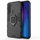 Чехол Iron Ring для Xiaomi Redmi Note 8 противоударный бампер с подставкой кольцом Black - изображение 7