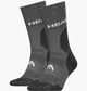 Шкарпетки HEAD Hiking All Climates Crew Grey (2 пари) 701229024-002 43-46 - зображення 1