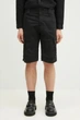 Шорти C.P. Company Sateen Stretch Cargo Black 18CMBE116A-005694G-999 50 - зображення 2