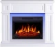 Каминокомплект ArtiFlame Linz с эффектом пламени, LED-подсветкой, обогревом и звуком горения огня Белый - изображение 1