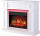 Каминокомплект ArtiFlame Linz с 3D эффектом пламени, LED-подсветкой, обогревом и звуком горения огня Белый - изображение 3
