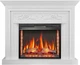 Каминокомплект ArtiFlame Monferrato с 3D эффектом пламени, обогревом и звуком горения огня Белый - изображение 1