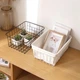 Декоративна корзина MORO Classic чорна 28*22*11,5 см M-3100BL - зображення 4