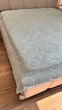 Махрове простирадло покривало Євро 200×220 см Сірий (Д-mur-mahr-pro-003) - зображення 1