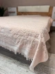 Простынь махровая Полуторный 150×200 см Нежно-розовый (Д-Al-mahr-pr-002) - изображение 5