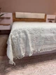 Махрове літнє простирадло Полуторний 150×200 см Молочний (Д-Al-mahr-pr-001) - зображення 4