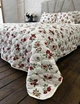 Покрывало Евро 220×240 см и 2 подушки 40×60 см Белый с красным (Д-mur-cap25-005) - изображение 4