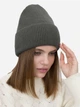 Шапка женская Malisa Лав 15-1504-LT-107 One Size Оливковая - изображение 3