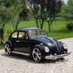 Моделька машины Volkswagen Beetle в масштабе 1:18 имеет подвижные элементы - изображение 1