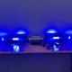 Плоская мигалка с СГП 150W LED 121 см синяя 4 стороны для крыши авто, 12V - изображение 6
