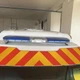 Плоская мигалка с СГП 150W LED 121 см синяя 4 стороны для крыши авто, 12V - изображение 9
