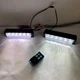 LED фара додаткового світла 18Вт×2, CREE, стробоскоп 14 режимів, пульт ДК, білий/червоний/синій - зображення 8