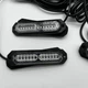 Стробоскоп-мигалка в радіаторну решітку авто червоний/синій, 48 Вт, комплект 4 шт - зображення 4