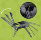 Раскладное кресло для отдыха LEOBRO Zero Gravity Black (LB-ZGC-F1-BLK) - изображение 3
