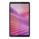 Планшет 8.7' Lenovo Tab One, Luna Grey, 1340x800 (IPS), MediaTek Helio G85 (8 ядер), Mali-G52 MC2, 4Gb, 128Gb, MicroSD (до 1 Телевiзор), 8Mp + 2Mp, 2x2 Вт, LTE, WiFi 5, Bluetooth 5.3, Type-C, 5100 mAh, Android 14, чохол (ZAF10098UA) - изображение 1