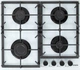 Газовая варочная поверхность Eleyus ALMADA 60 WH CF - изображение 1