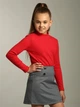 Гольф детский трикотажный BIGU Красный 116 см - изображение 2