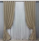 Комплект готовых штор VR-Textil Микровелюр Petek YL № 1804ш Капучино 150х295 см 2 шт (33-0778) - изображение 2
