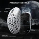Миша бездротова Attack Shark R5 Ultra 8K White - изображение 3
